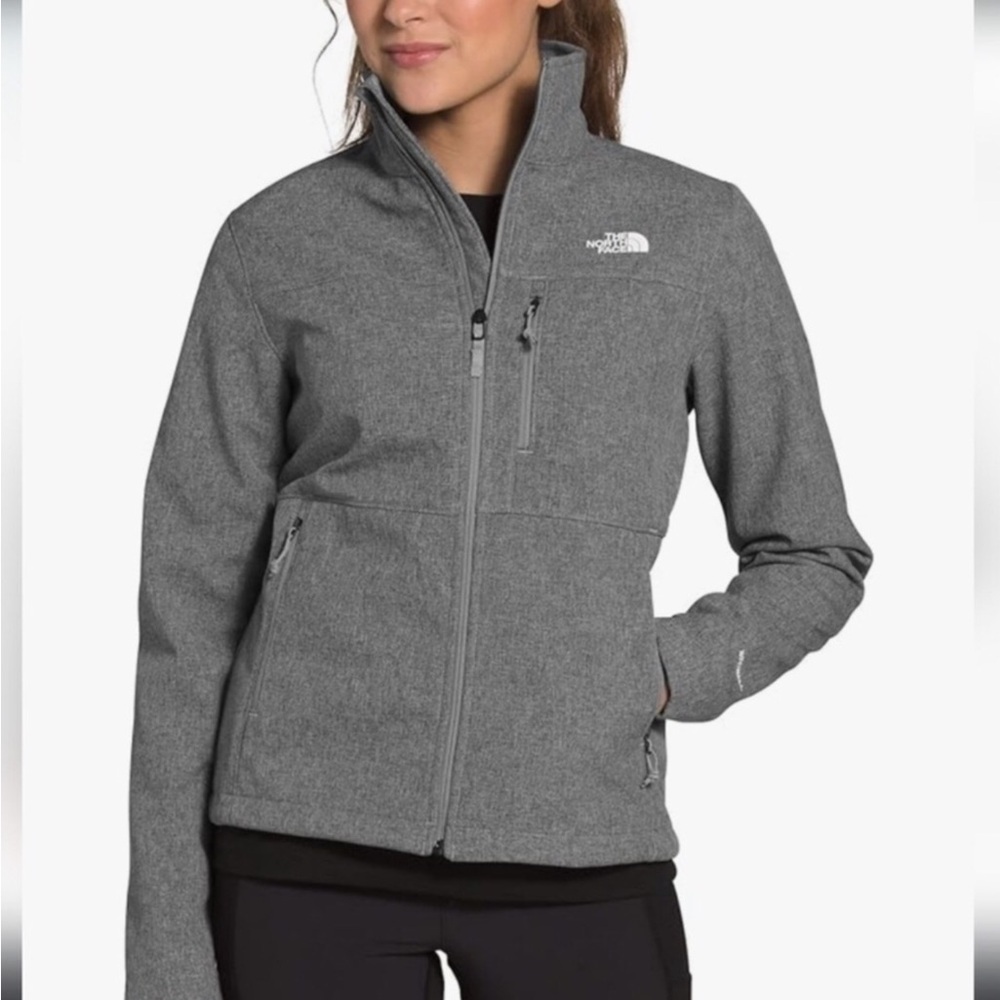 The North Face Windwall Gray Jacket Shell -Womens… - image 2